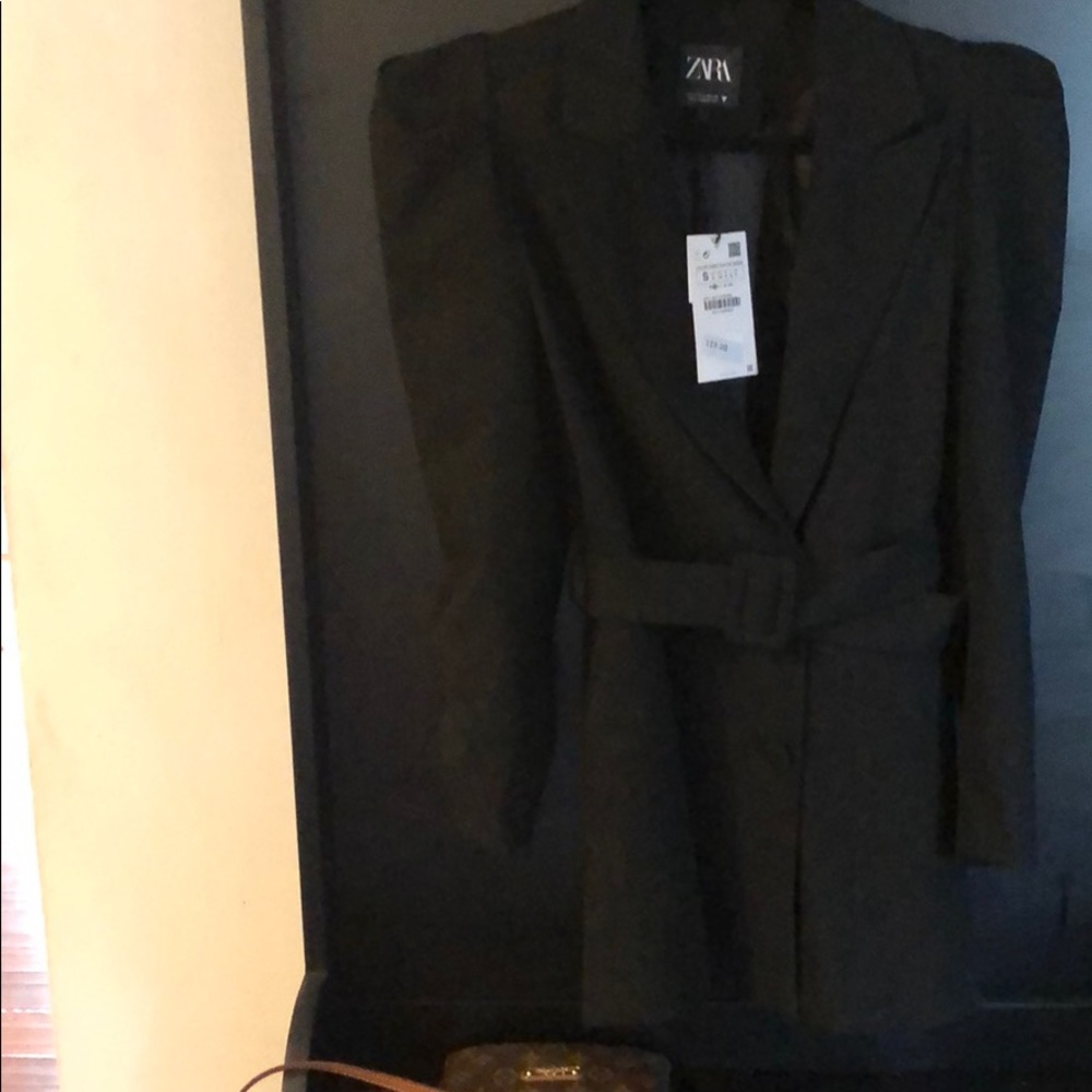 Zara Puff Sleeve Blazer